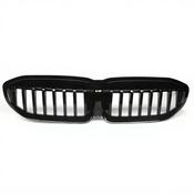 Gloss Black Single Slat Front Grille for BMW 3 Series G20 G21 — Body-Styling-Ireland image