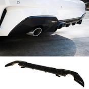 Gloss Black Rear Diffuser for BMW 3 Series G20 (2019-2021) Dual Exit — Body-Styling-Ireland