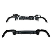 Matte Black Rear Diffuser for BMW 3 Series G20 G21 (2019-2021) M Sport Quad Exit — Body-Styling-Ireland