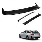 Gloss Black V2 Rear Spoiler for BMW 3 Series Touring G21 (2018+) — Body-Styling-Ireland