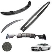 Carbon Look Full Body Kit for BMW 4 Series F32 (2014-2020) M Sport Dual Exit — Body-Styling-Ireland