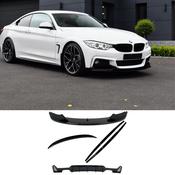 Gloss Black Full Body Kit for BMW 4 Series F32 (2014-2020) M Sport Quad Exit — Body-Styling-Ireland