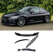 Gloss Black Full Body Kit for BMW 4 Series F32 (2014-2020) M Sport Dual Exit Left — Body-Styling-Ireland