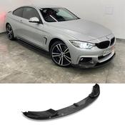Carbon Look Front Splitter for BMW 4 Series M Sport F32 F36 (2014-2020) M Sport — Body-Styling-Ireland