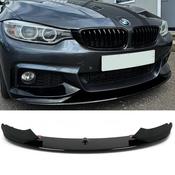 Gloss Black Front Splitter for BMW 4 Series F32 F36 (2014-2020) M Sport — Body-Styling-Ireland
