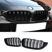 Gloss Black Front Grille for BMW 4 Series M4 Style F32 F36 (2014-2020) — Body-Styling-Ireland
