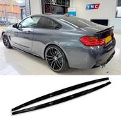 Gloss Black Side Skirts for BMW 4 Series F32 F36 (2014-2020) M Sport — Body-Styling-Ireland