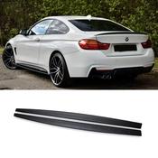 Matte Black Side Skirts for BMW 4 Series F32 F36 (2014-2020) M Sport — Body-Styling-Ireland