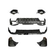 Gloss Black M Performance Rear Diffuser for BMW 4 Series / i4 G26 (20212021-2026) M Sport Quad Exit — Body-Styling-Ireland