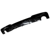 Gloss Black Rear Diffuser for BMW 5 Series F10 (2009-2017) M Sport Dual Exit — Body-Styling-Ireland