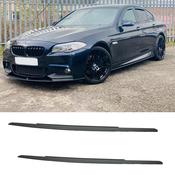 Matte Black Side Skirts for BMW 5 Series F10 (2009-2017) M Sport — Body-Styling-Ireland