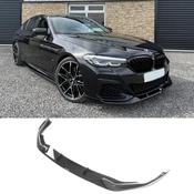 Gloss Black Front Splitter for BMW 5 Series G30 (2021+) M Sport — Body-Styling-Ireland