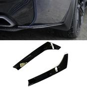 Gloss Black Rear Spats for BMW 5 Series G30 G38 (2017-2024) M Sport — Body-Styling-Ireland