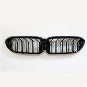 Gloss Black M5 Style V1 Front Grille for BMW 5 Series Pre G30 G31 (2017-2020) — Body-Styling-Ireland