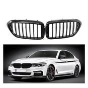 Gloss Black M5 Style V2 Front Grille for BMW 5 Series Pre G30 G31 (2017-2020) — Body-Styling-Ireland
