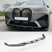 Gloss Black V1 Front Splitter for BMW Ix I20 (2021+) M Sport — Body-Styling-Ireland