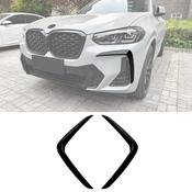 Gloss Black Canards for BMW X3 G01 LCI / X4 G02 LCI (2022-2025) M Sport — Body-Styling-Ireland