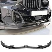 Carbon Look Front Splitter for BMW X5 G05 (2023+) M Sport — Body-Styling-Ireland