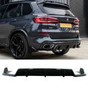 Gloss Black Black Knight Rear Diffuser for BMW X5 G05 (2018-2022) M Sport — Body-Styling-Ireland