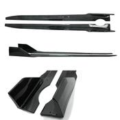Carbon Look Black Knight Side Skirts for BMW X5 G05 (2018-2026) M Sport — Body-Styling-Ireland