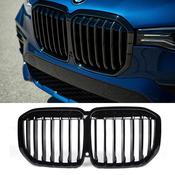 Gloss Black Single Slat Front Grille for BMW X7 G07 (2018-2023) — Body-Styling-Ireland