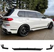 Gloss Black Black Knight Rear Diffuser for BMW X7 G07 (2018-2023) M Sport — Body-Styling-Ireland