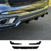 Gloss Black Rear Diffuser for BMW X7 G07 (2023+) M Sport — Body-Styling-Ireland