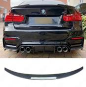 Carbon Look Rear Spoiler for BMW 3 Series F30 / M3 F80 / F35 (2011-2019) — Body-Styling-Ireland