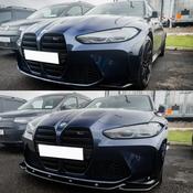 Gloss Black Front Splitter for BMW M4 G82 / M3 G80 (2021+) — Body-Styling-Ireland