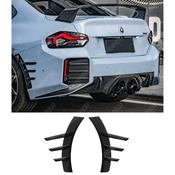 Carbon Fibre V2 Vents for BMW M2 Pre Preg Carbon Fibre G87 — Body-Styling-Ireland