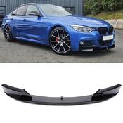 Gloss Black Front Splitter for BMW 3 Series F30 F31 M Sport — Body-Styling-Ireland