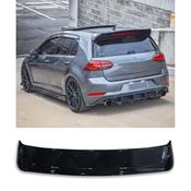VW Golf Mk7 / Mk7.5 GTI &amp; GTD Osir Style Gloss Black Rear Spoiler (2013-2020) — Body-Styling-Ireland