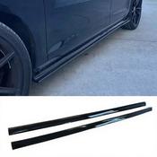 VW Golf Mk7 / Mk7.5 Gloss Black Side Skirt Splitters (Pair) (2013-2020) — Body-Styling-Ireland