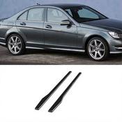 Mercedes-Benz C-Class W205 Gloss Black Side Skirt Splitters (2015-2021) — Body-Styling-Ireland image