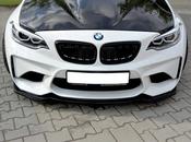 Gloss Black MX Front Splitter for BMW M2 F87 (2015-2020) — Body-Styling-Ireland