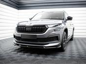 Gloss Black V1 Front Splitter for Skoda Kodiaq MK1 Facelift Sportline (2021-2023) — Body-Styling-Ireland image