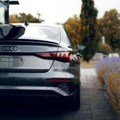Gloss Black S3 Style Rear Spoiler Lip for Audi A3 8V Saloon (2014-2020) — Body-Styling-Ireland image
