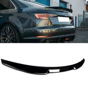 Gloss Black RS4 Style Rear Spoiler for Audi A4 B9 (2016-2019) — Body-Styling-Ireland image