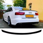 Gloss Black S3 Style Rear Spoiler Lip for Audi A6 C7 (2012-2017) — Body-Styling-Ireland image