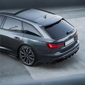 Gloss Black Rear Spats for Audi A6 C8 Saloon (2019+) S-Line — Body-Styling-Ireland