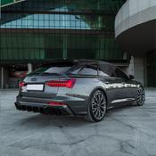 Gloss Black Rear Spoiler for Audi A6 C8 Avant (2019+) S-Line — Body-Styling-Ireland image