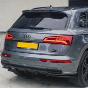 Gloss Black Rear Spats for Audi Q5 MK2 (2017-2020) S-Line / SQ5 — Body-Styling-Ireland