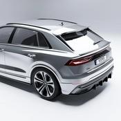 Gloss Black Rear Diffuser for Audi Q8 4M (2018-2023) S-Line — Body-Styling-Ireland