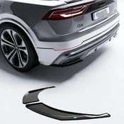 Gloss Black Rear Spats for Audi Q8 4M (2018+) S-Line — Body-Styling-Ireland