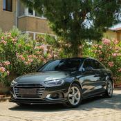 Gloss Black Front Splitter for Audi RS4 B9 (2017-2019) — Body-Styling-Ireland