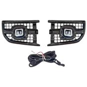 Gloss Black LED DRL Upgrade Fog Lights for Land Rover Defender L663 (2020+) — Body-Styling-Ireland image