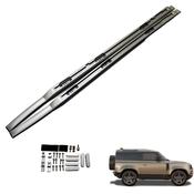 Silver STX Style Roof Rails for Land Rover Defender 90 L663 (2020+) — Body-Styling-Ireland