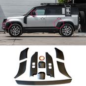 Black Anti Scratch Protective Trim Set for Land Rover Defender L663 (2020+) — Body-Styling-Ireland