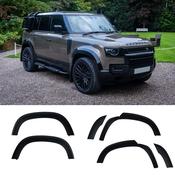 Gloss Black Genuine Wheel Arch Kit for Land Rover Defender 110 L663 (2020+) — Body-Styling-Ireland
