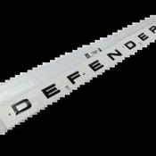 Bonnet Lettering Gloss Black Land Rover Defender L663 2020 on — Body-Styling-Ireland